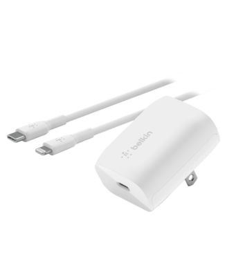 BoostCharge USB-C Wall Charger 20W and USB-C to Lighting Cable 1m / 3.3ft
