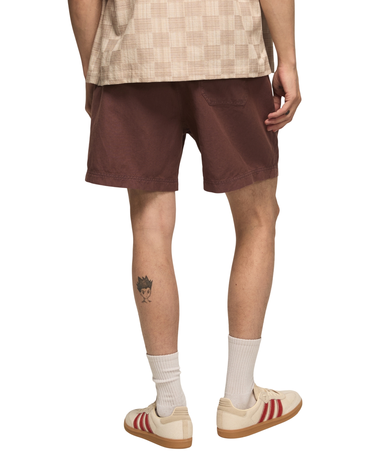 Lucky Brand Men's Pull-On Linen Shorts
