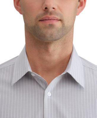 Men's Multi Stretch Spread Collar Dress Shirt