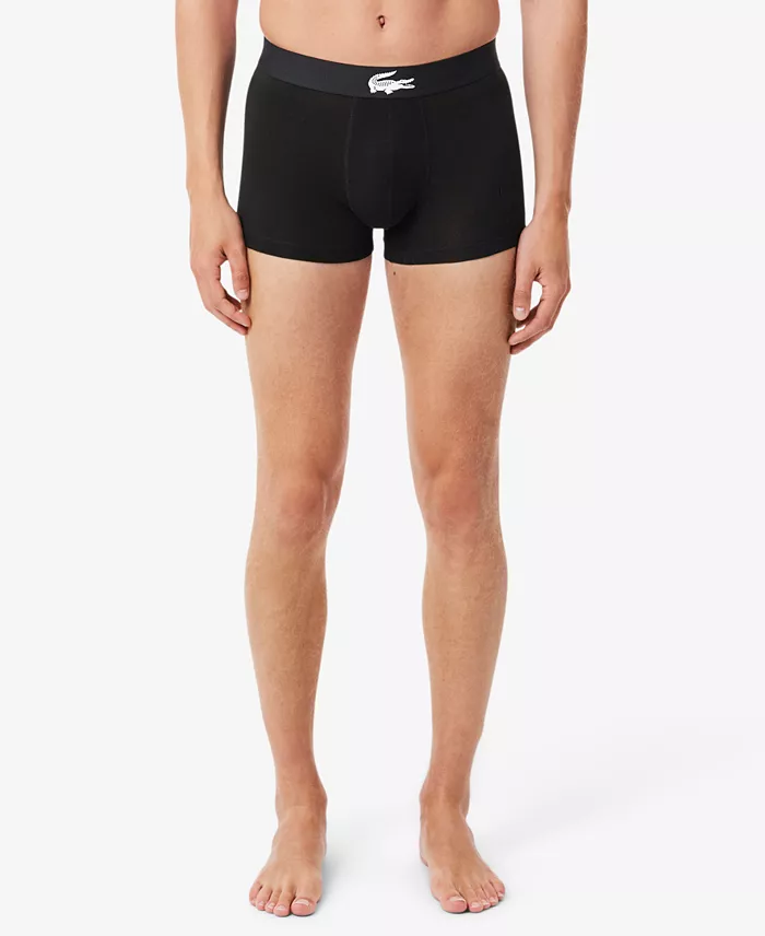 Men's Elastic Waistband Trunks, 3-Pack - thumbnail 8