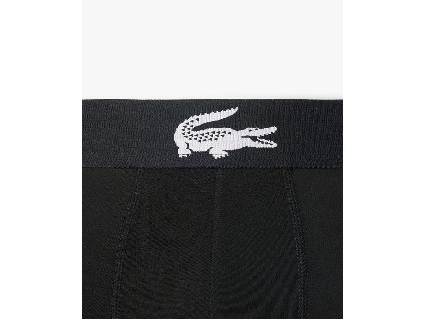 Бельё Waistband для мужчин, 3 шт. — Lacoste, цвет: Чёрный — фото 4