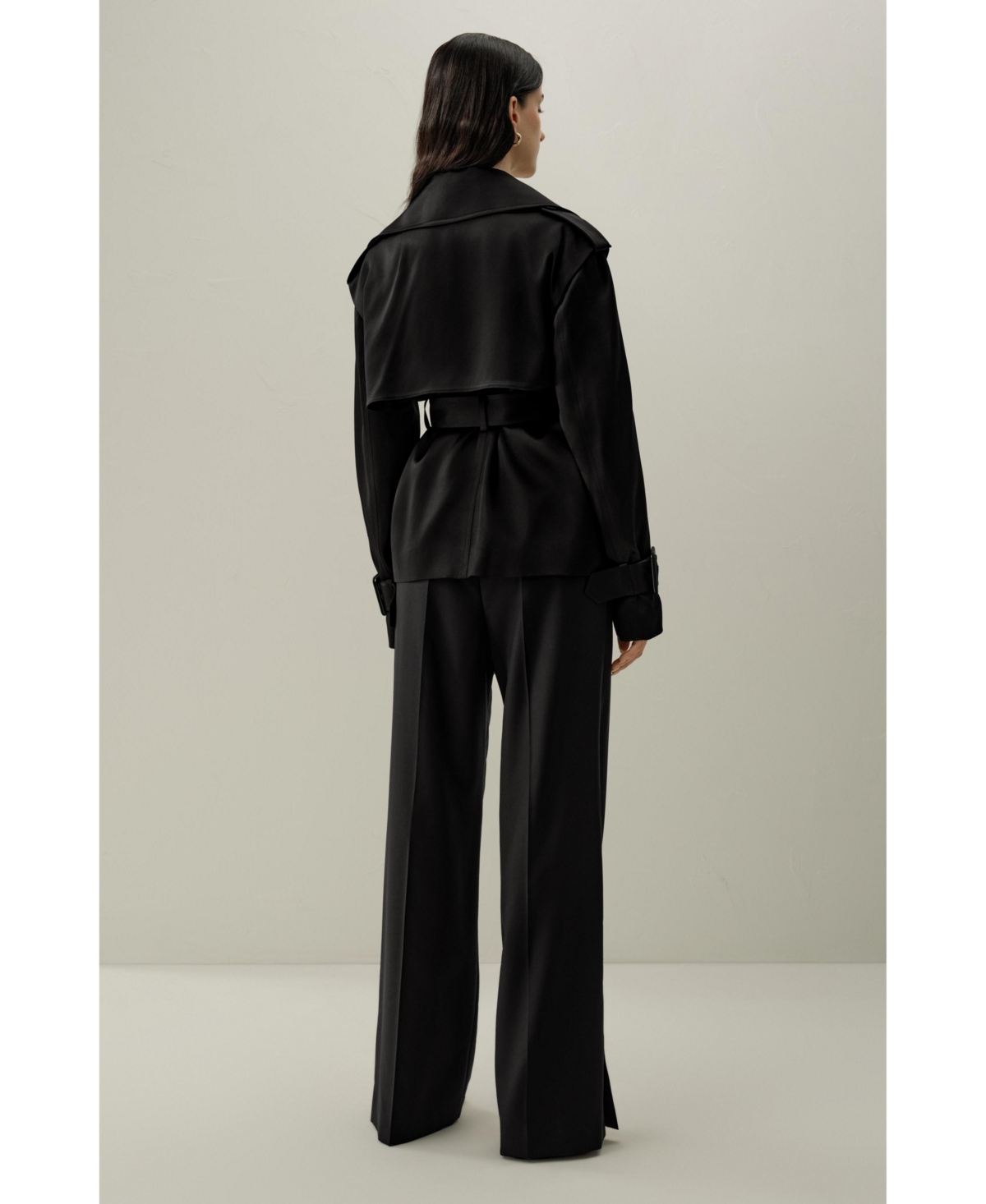 Lilysilk Women's Serica Short Trench