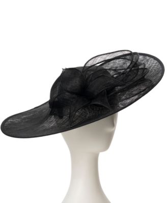 Sinamay Hatinator Self Flower Hat