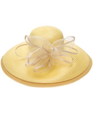 Extra Wide Brim Crinoline Hat