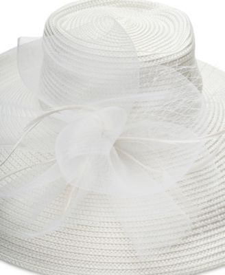 Romantic Profile Crinoline Hat