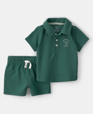 Baby Boys' Top and Shorts, 2-Piece Set