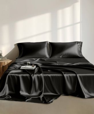 Satin Luxury 4-Pc. Sheet Set, Twin