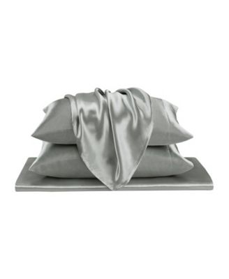 Satin Luxury 4-Pc. Sheet Set, Twin