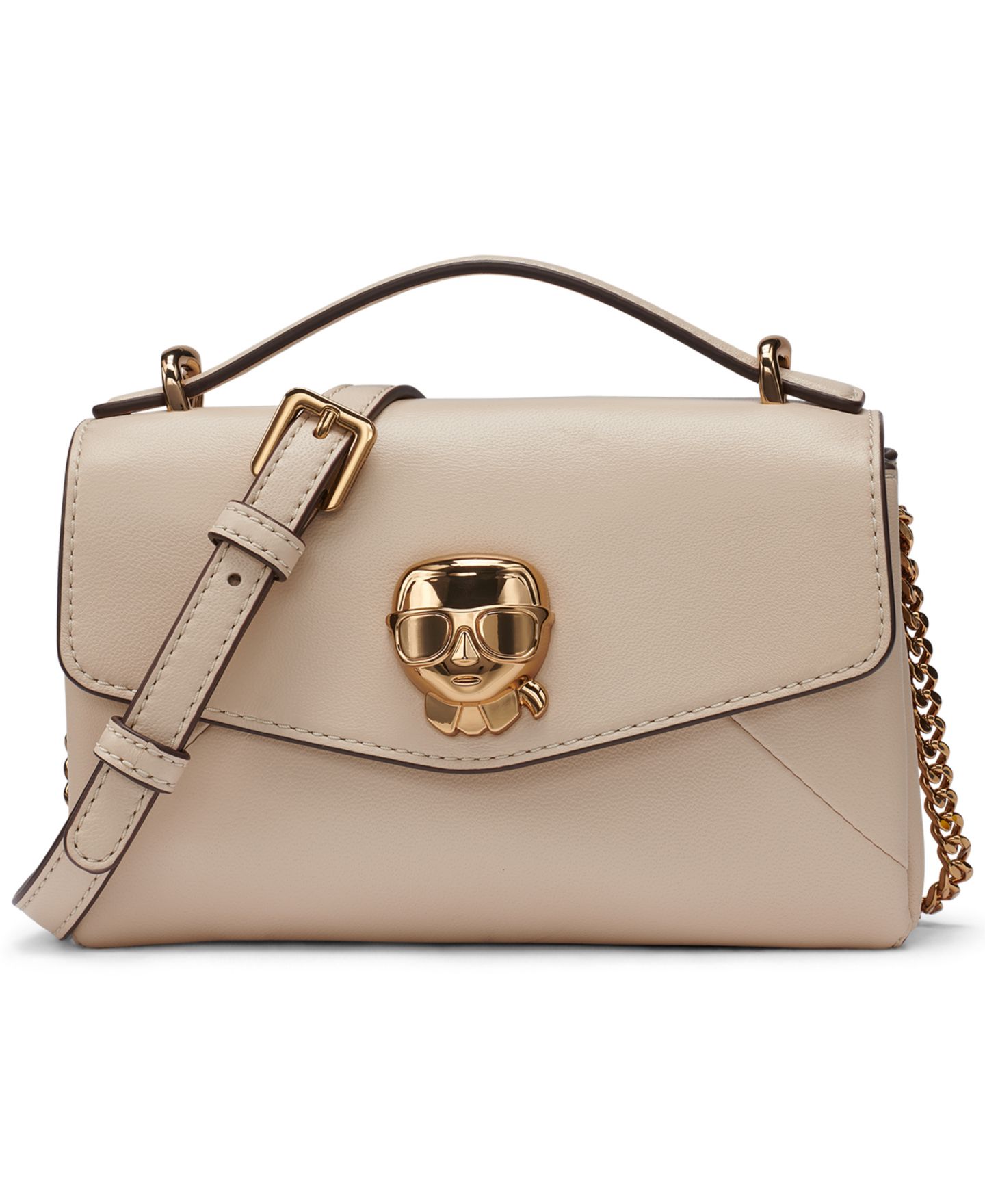 Женская сумка KARL LAGERFELD PARIS Chantaye Small Crossbody, цвет: Brie — фото 1