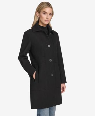 Women's Emmeline Wool Blend Slim Coat