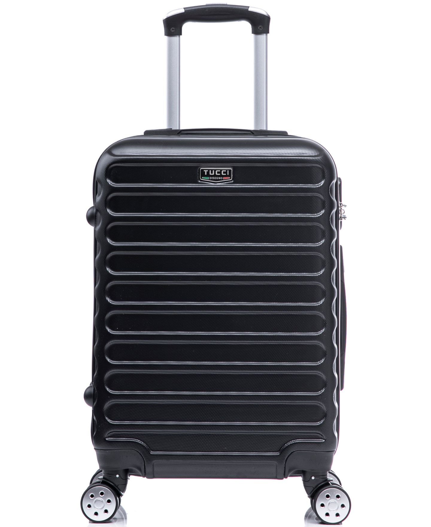 Чемоданы Tucci Italy Carravia 3-Pc. Hardside Luggage Set, цвет: Чёрный — фото 2