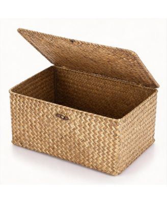 Handwoven Seagrass Baskets for Home Organization