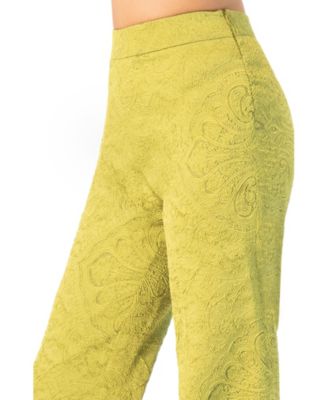 Women's Wide-Leg Straight Trousers with Wide Hem