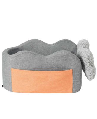 Travel Companion Dog Car Seat - Secure Center Console Booster for Small Breeds