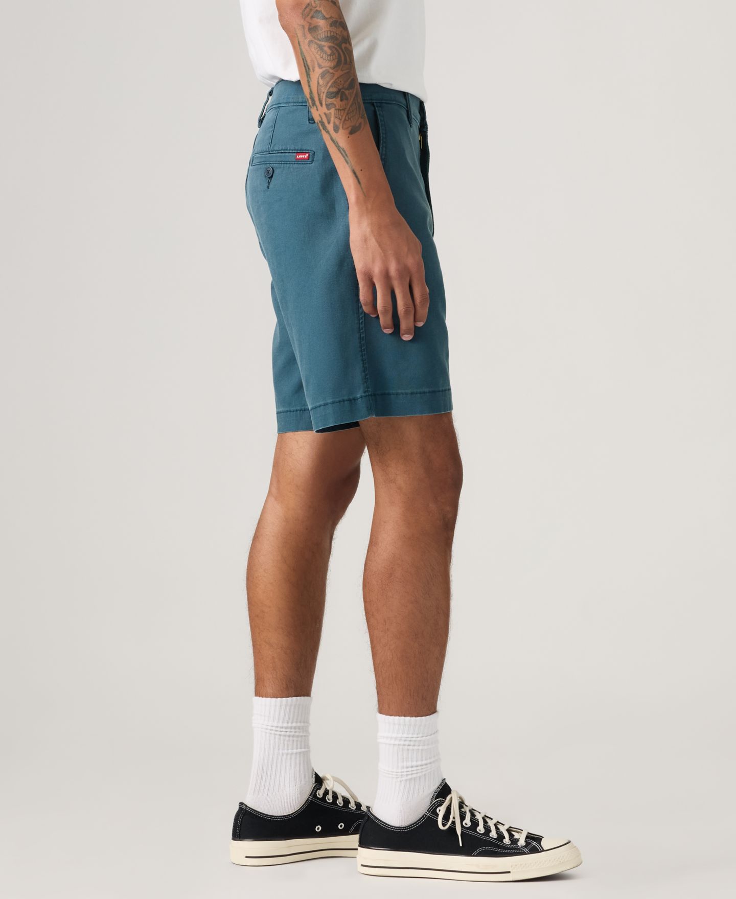 Мужские шорты Levi's Relaxed-Fit 8" Chino, цвет: Морской — фото 3