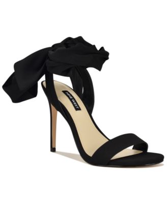 Women's Maddie Ankle Tie Wrap High Stiletto Sandals