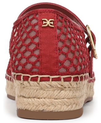 Women's Mackie Mesh Mary Jane Espadrille Flats