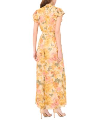 Women's Mock Neck Waist Dress