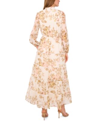 Women's Long-Sleeve Maxi Dress