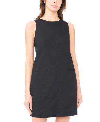 Women's Keyhole Sleeveless Shift Dress