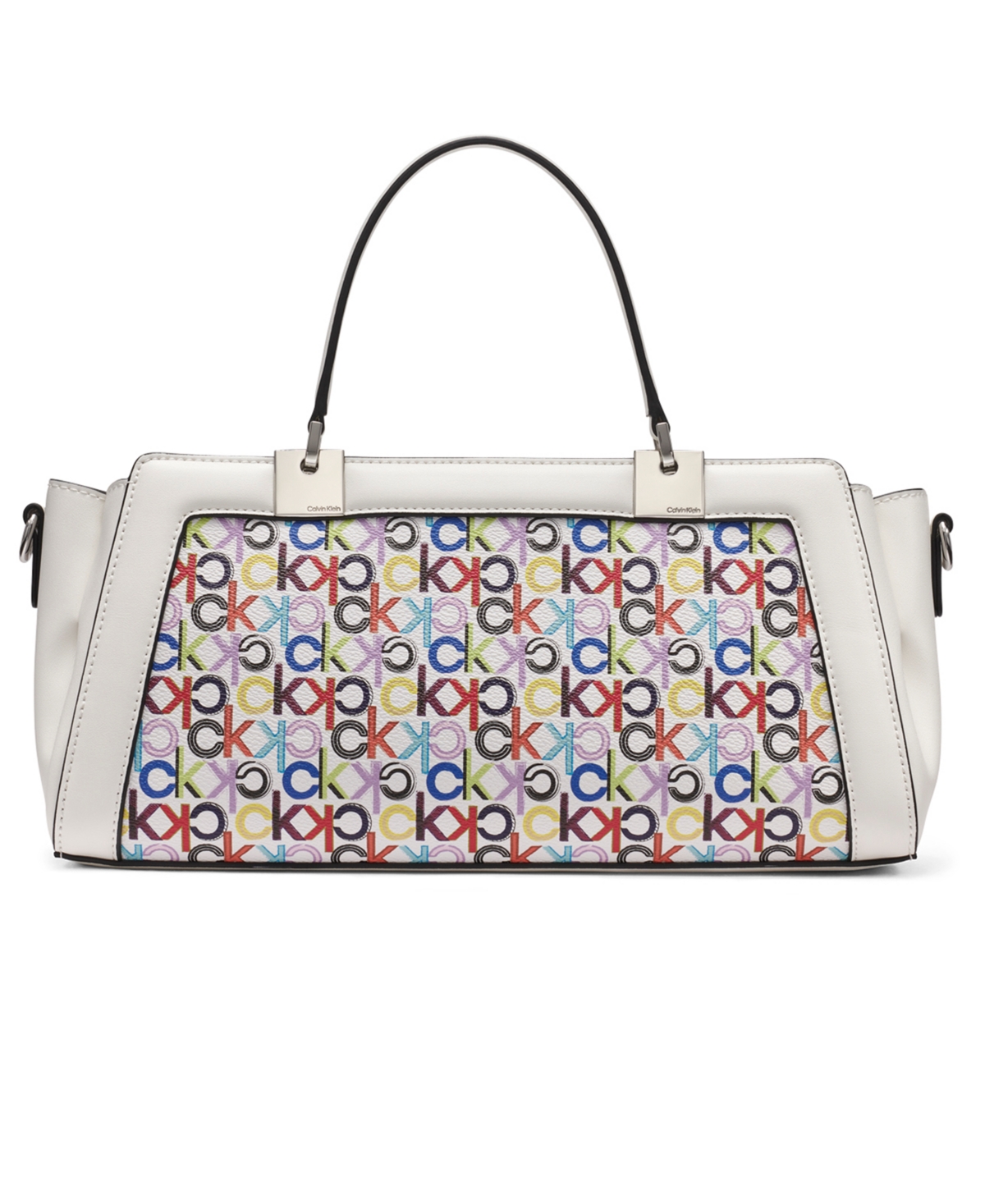 Calvin Klein Medium Jean Zipper Satchel Bag