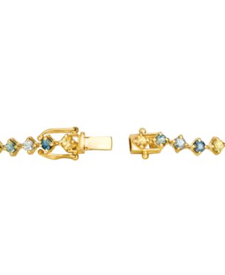 Sapphire (3 ct. t.w.) Bracelet in 14k Honey Gold