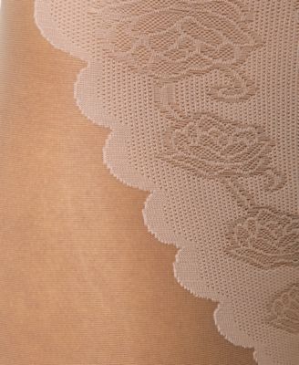 Women's  French Lace Control Top Pantyhose U5970N