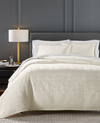 Cresca Solid 3-Pc. Comforter Set, Full/Queen