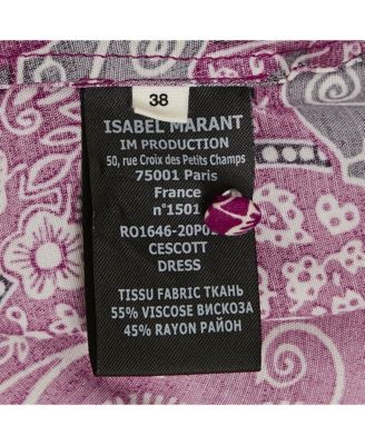 Women's Etoile Pink Printed Crepe Cescott Midi Dress