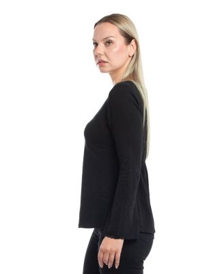 Women's V-Neck Long Sleeve Empire