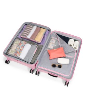 Pagosa Large Checked Hardside Expandable Spinner Luggage