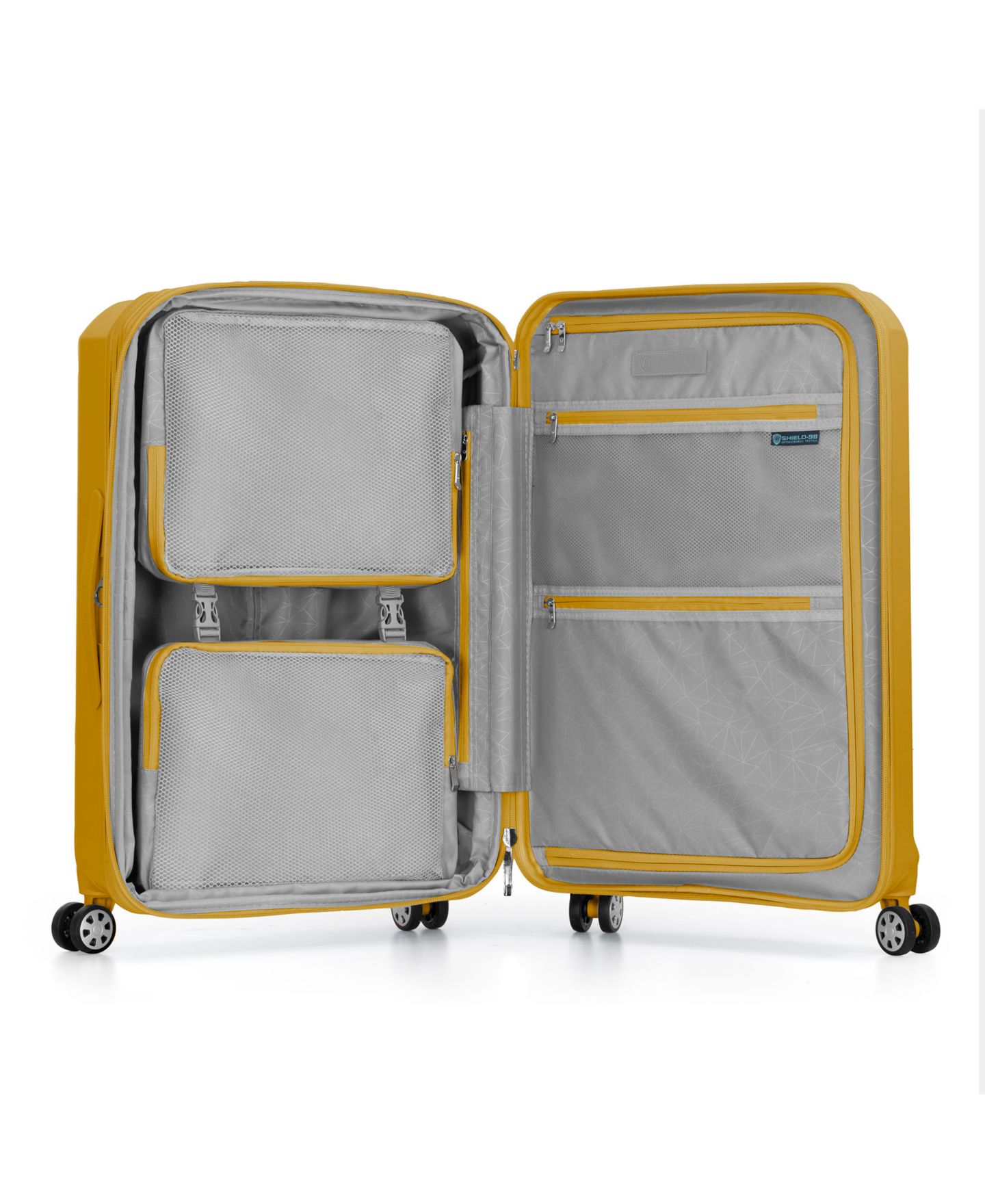 Чемоданы Traveler's Choice Pagosa 2-Pc. Hardside Expandable Spinner Luggage Set, цвет: Синий — фото 2