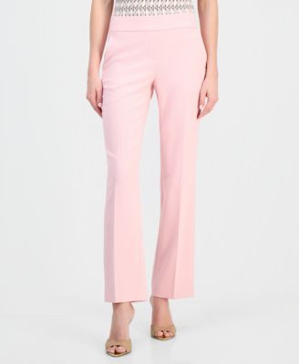 Women's Mid Rise Straight-Leg Pull-On Pants