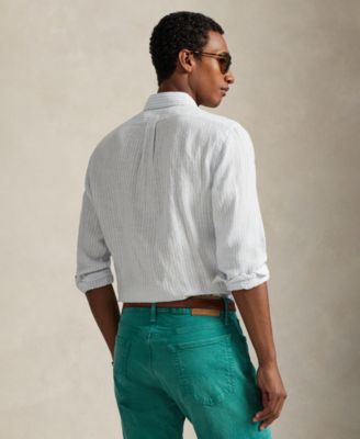 Men's Classic Fit Linen Shirt	