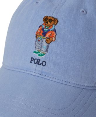 Men's 6-Panel Polo Bear Ball Cap
