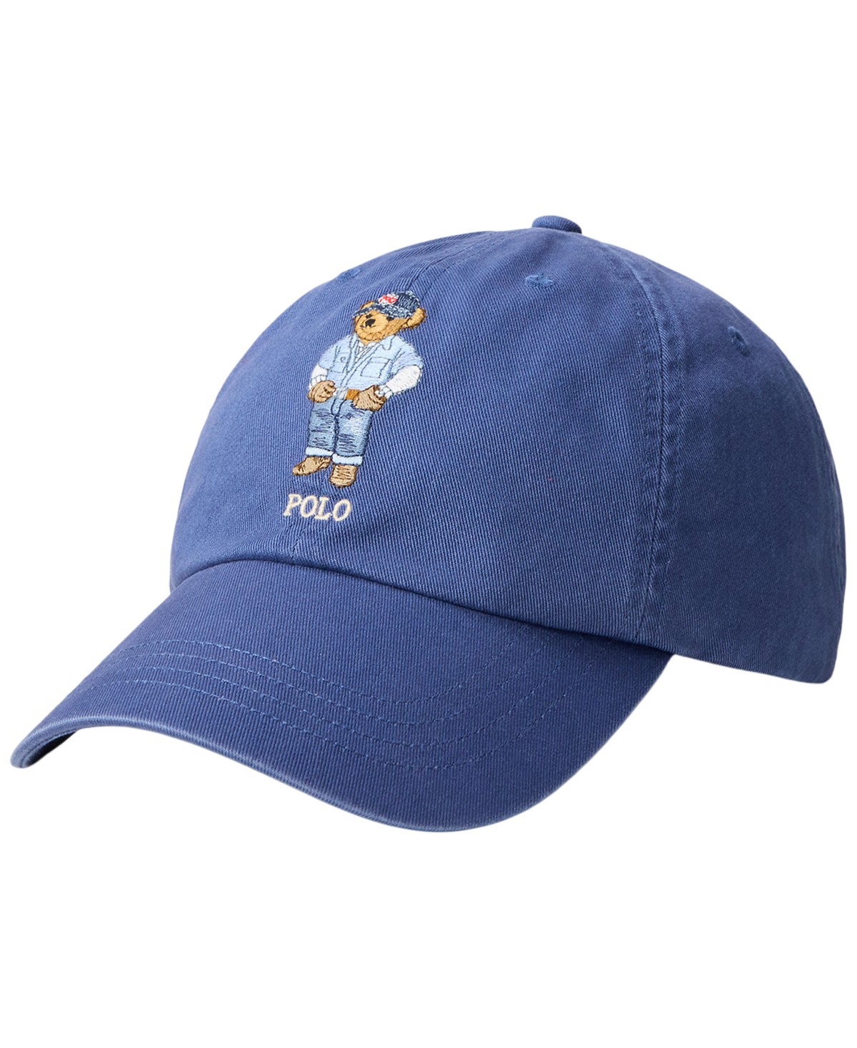 Мужские Polo Ralph Lauren Men's Ventilating Embroidered Polo Bear Twill Ball Cap — фото 1