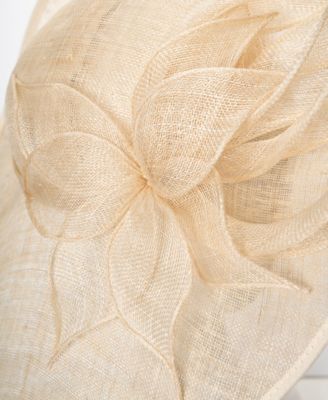 Sinamay Hatinator Self Flower Hat