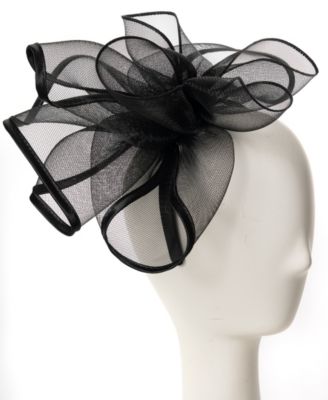 Crinoline Rosette Fascinator Hat
