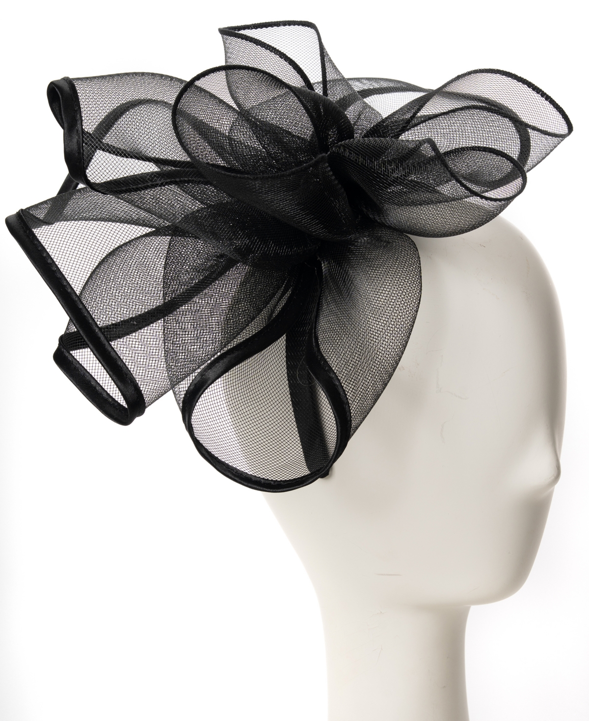 August Hats Crinoline Rosette Fascinator Hat