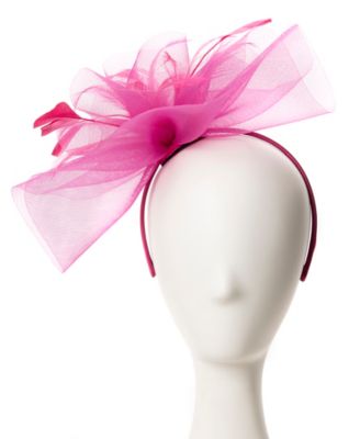 Double Layer Crinoline Fascinator Hat