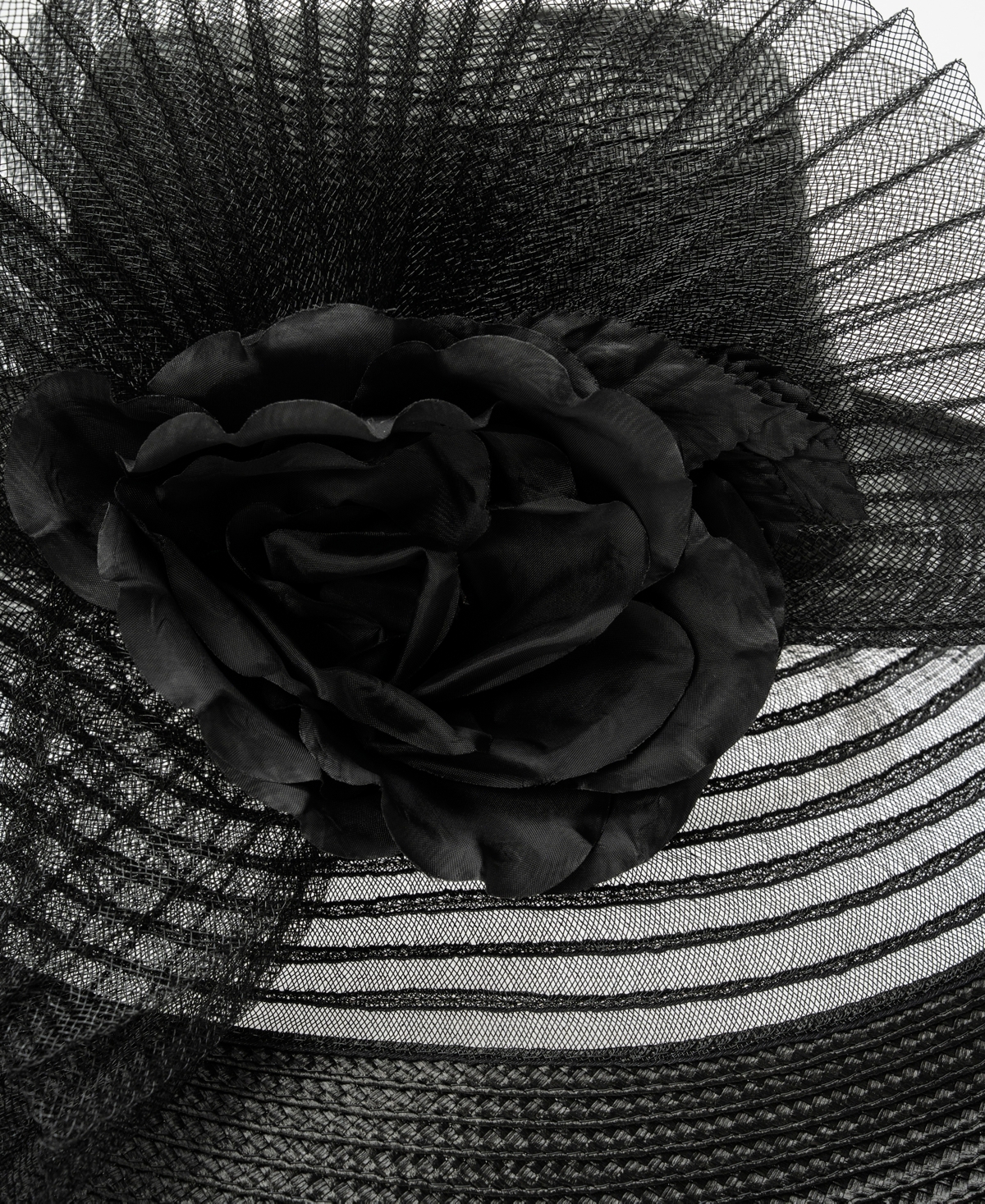 August Hats Sheer Brim Romantic Profile Hat