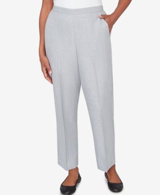 Petite Al Fresco Tailored Flat Front  Short Length Pants