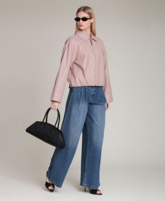 Women's Draped Zip Jacket