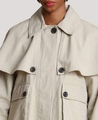 Women's Cropped Cape Jacket