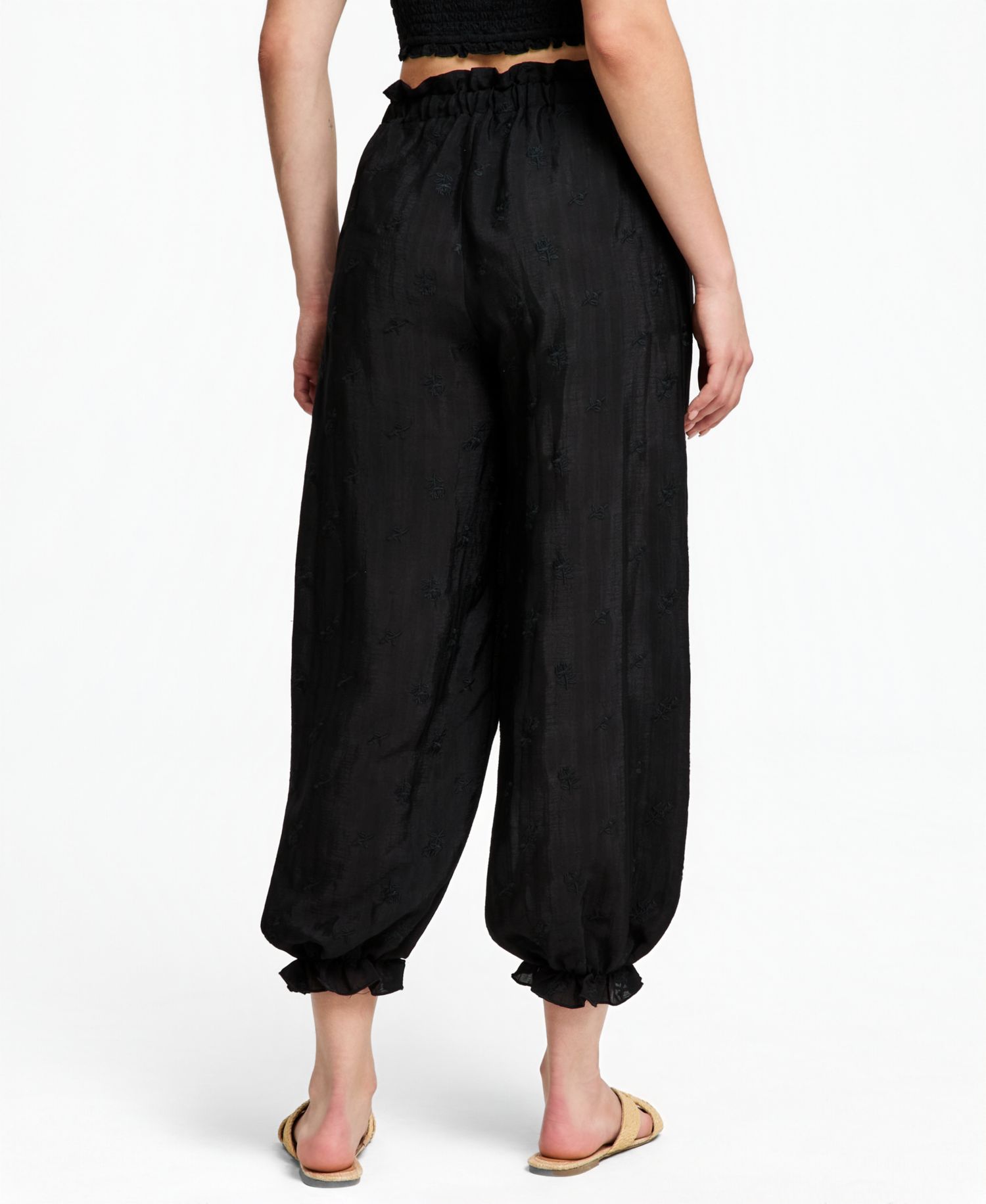 Women's Embroidered Balloon Pants