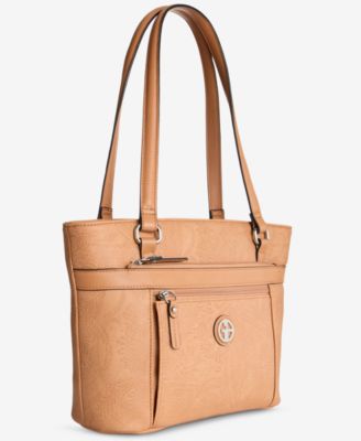 Paisley Deboss Promo Tote