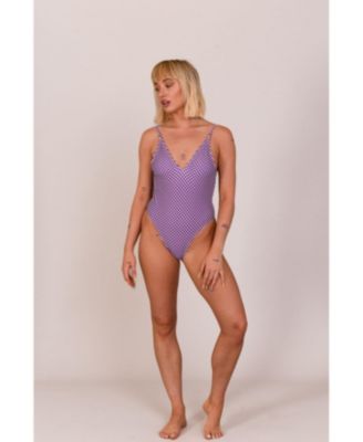 Women's Checkmate Swim Suit