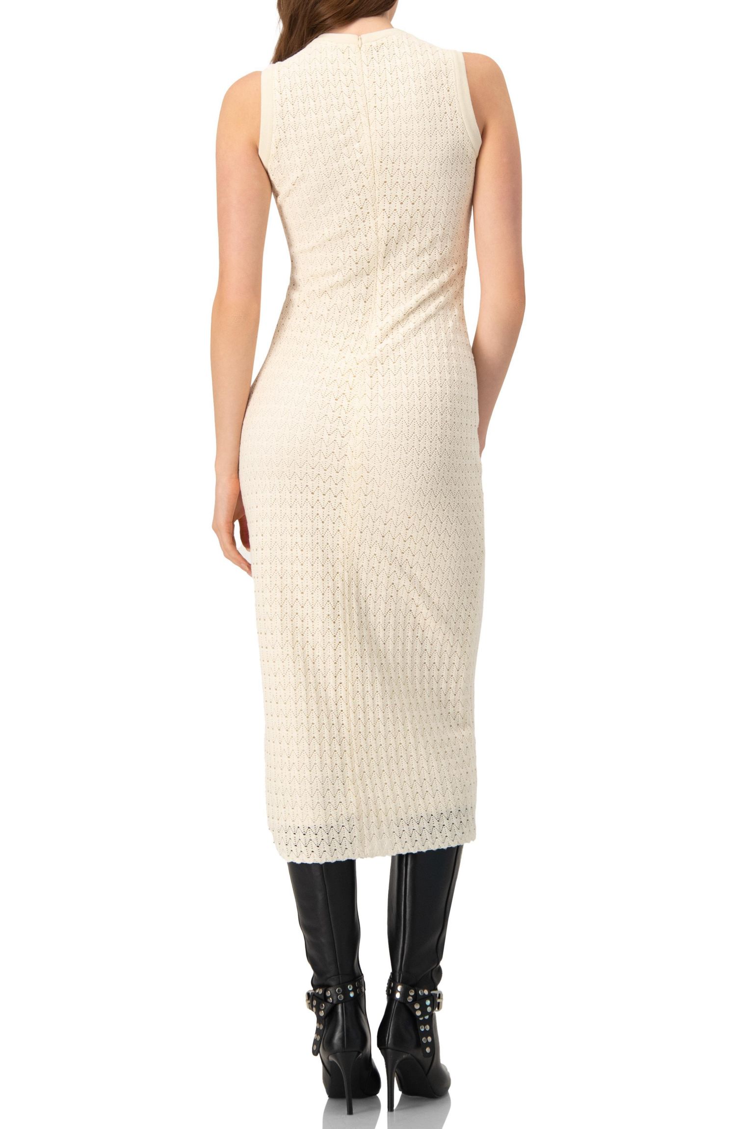 Women's Sleeveless Knit Long Dress