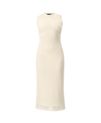 Women's Sleeveless Knit Long Dress