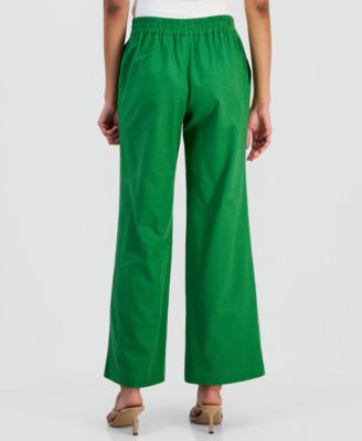 Women's Pull-On Embroidered Pants